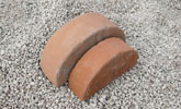 halfmoon coping stones